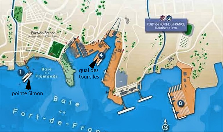 plan Fort de France