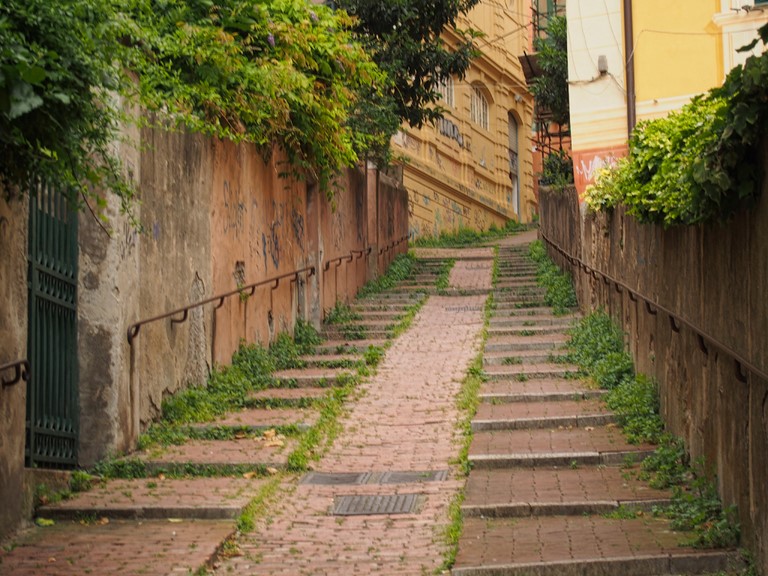 descente du casteletto Gènes