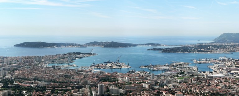 vue panoramique du Faron