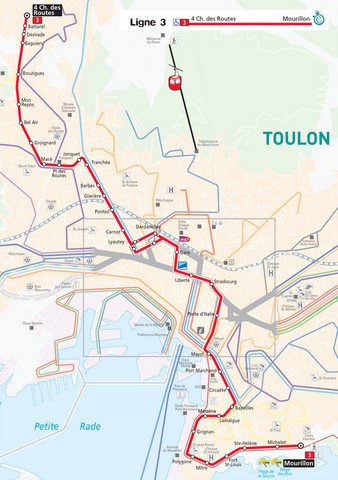 carte bus Toulon