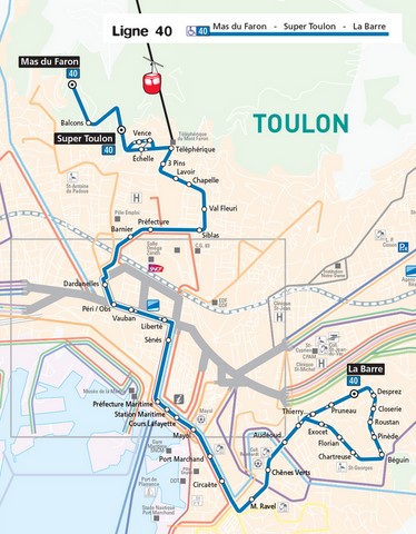 plan bus toulon