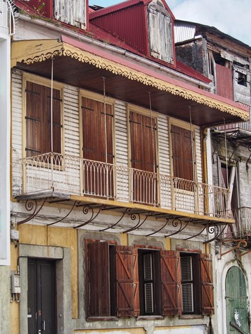 maisons coloniales Pointe a Pitre