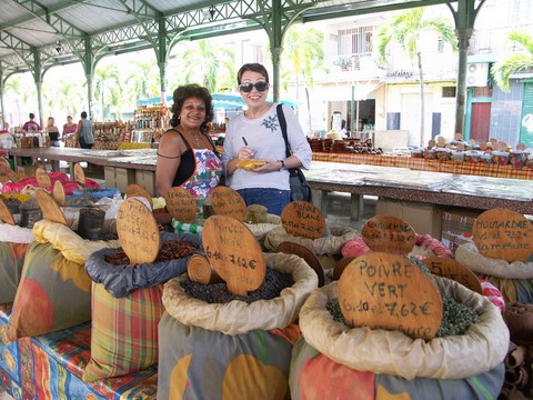 marche aux epices Pointe a Pitre