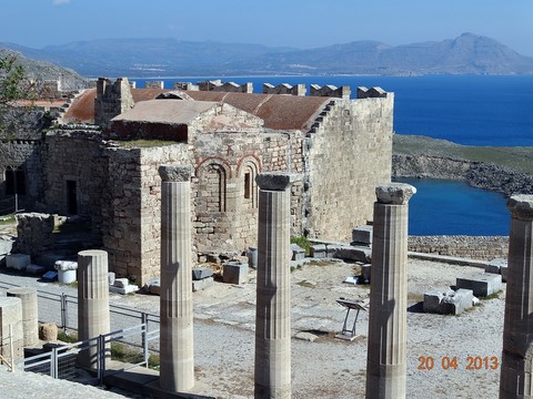 la forteresse de Lindos