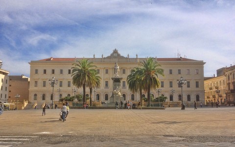 Piazza d'Italia Sassari