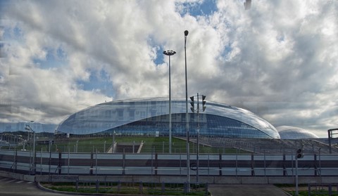 la patinoire olympique de Sochi